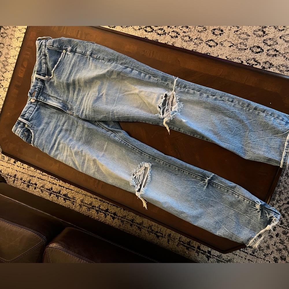 Good American light wash Jeans 10/30